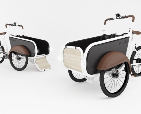Frontplaat bakfiets – Front plate carrier cycle Van Drenth Buighout