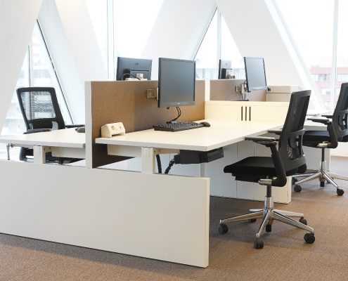 Kantoorinrichting - Office layout Van Drenth MultiDesk